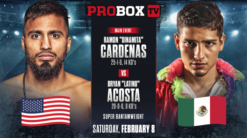 CONTENDER SERIES | Cardenas vs Acosta